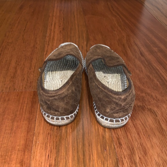 GUCCI Suede Printed Espadrilles - Picture 3 of 5
